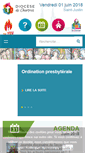Mobile Screenshot of diocese-chartres.com